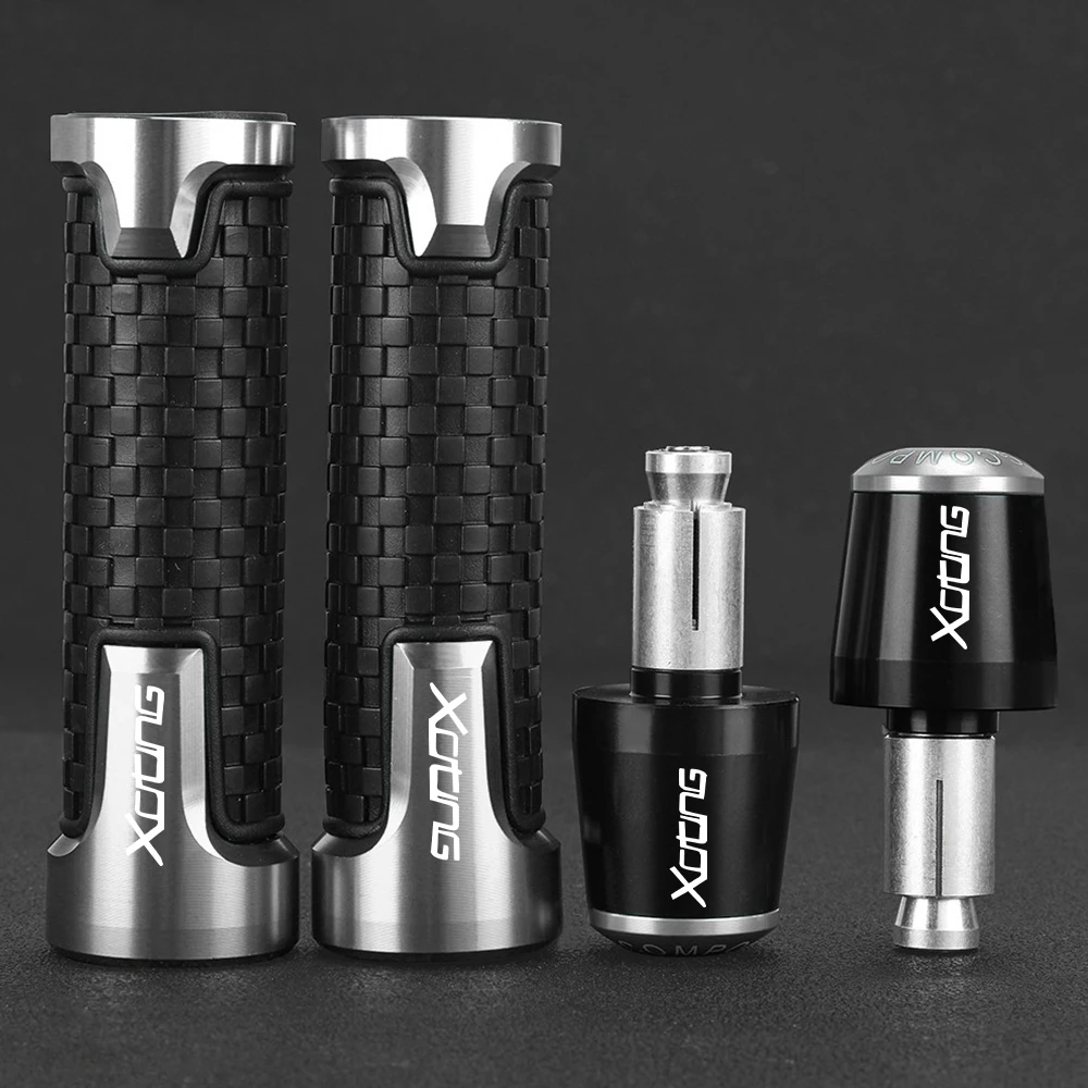 

For KYMCO XCITING 250 300 400 500 allyears 2020 2021 2022 2023 2024 Motorcycle Handlebar Grips Handle grip Ends Plug Slider Caps