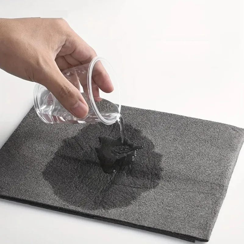 Reusable Microfiber Magic Cloth - Thick No-Scratch Fabric for Streak-Free Cleaning of Mirrors & Glasses, Durable & Washable