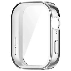Enhanced PC Case with Tempered Glass Screen Protector and Cleaning Cotton for Huawei watch fit 3 (B - S)