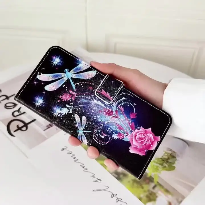 Чехол с рисунком колокольчиков-бабочек для Tecno Spark Go 2024 2025 2023 K17 Pop 7 8 9 5G 4G кобура