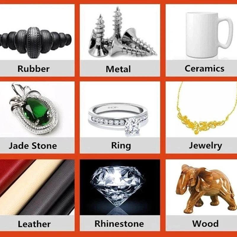 Jewelry Rhinestone Glue E6000 Clear Contact DIY Pen For Phone Case Handicrafts Repair Kawaii Plush Toys Ring Gemstone Clothes 4