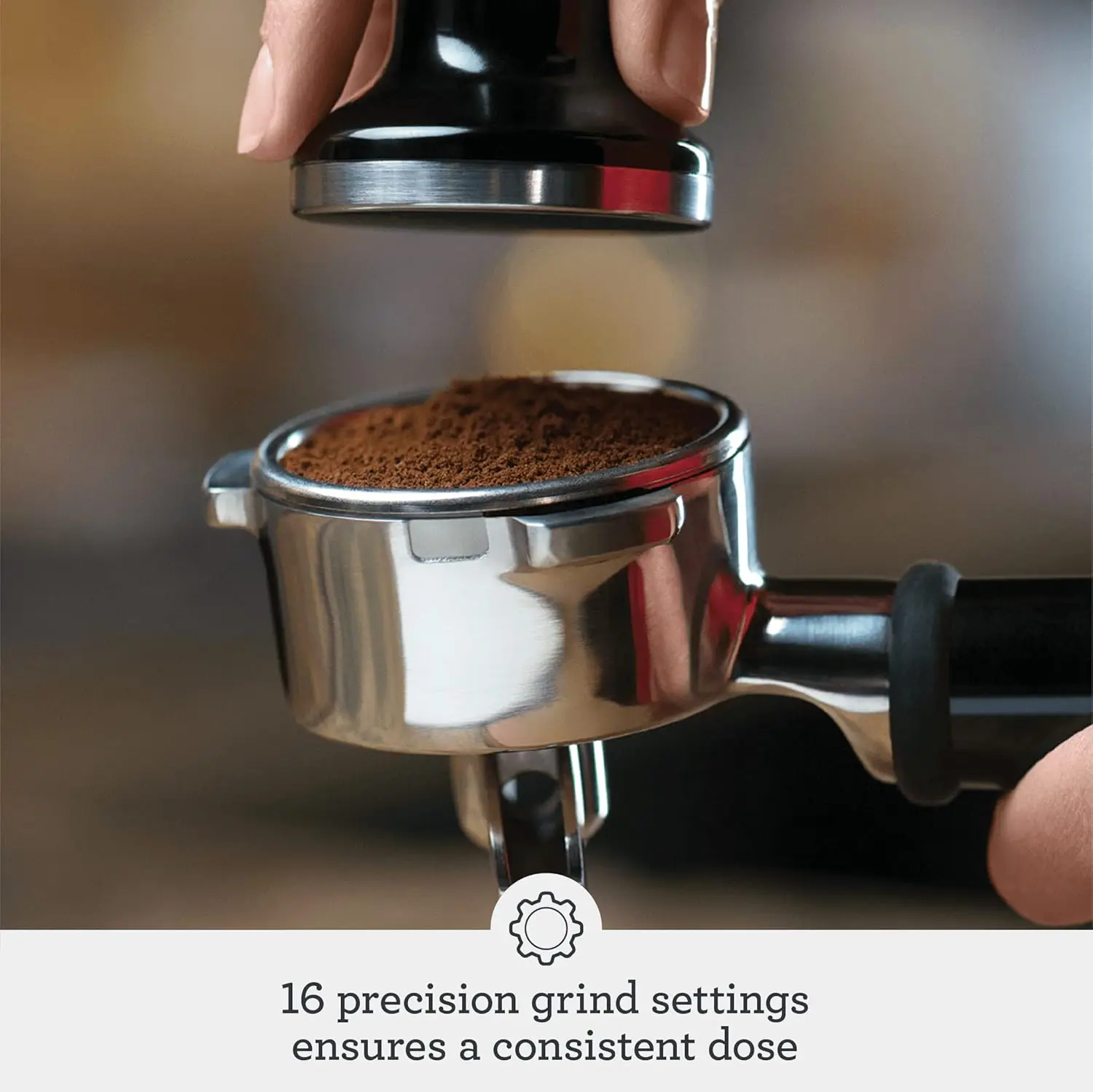 Barista Express Espresso Machine BES870XL Brushed Stainless Steel Precise Espresso Extraction Espresso Machine with Grinding 3