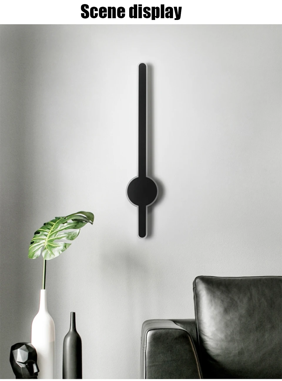 Description Picture 6 of itemMinimalist linear Wall Sconces Bedside Lighting Fixtures Mirror Vanity Mounted Lamp for Home Indoor Bedroom Living Room Corridor