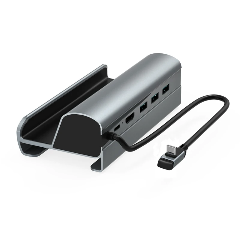 

Док-станция USB C Для Steam Deck 4K HD дисплей USB 3,0 PD зарядка Ethernet док-станция для замены игровой площадки