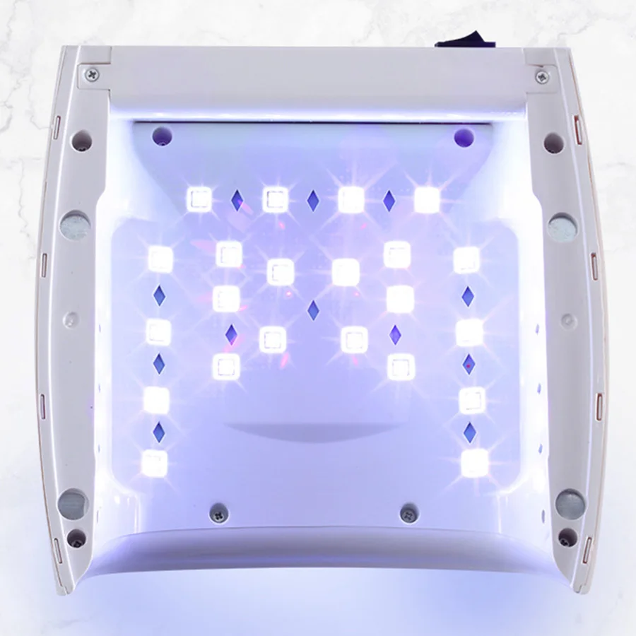 Lampada UV per unghie ricaricabile 48W Lampada per unghie in gel senza fili per manicure e pedicure Lampada UV per unghie a LED senza fili_voghion.com