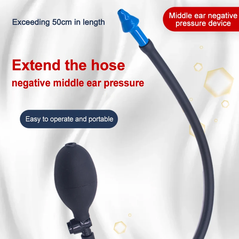 1PCS Ear Pressure Reliever, Eustachian Tube Unblocker, Balancing Ear Pressure To Relieve Tinnitus And Earache With Tube 1/5 Hole