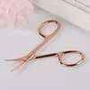 Stainless Steel Electroplating Rose Gold Eyebrow Trimming Scissors Mini Scissors Cosmetic Scissors Eyebrow Trimmer 1
