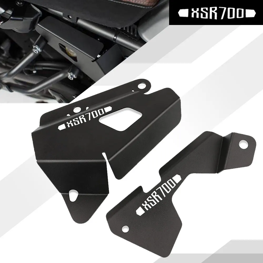 

For Yamaha XSR XSR700 XSR 700 2018 2019 2020 2021 xsr700 Motorcycle Side Panel Frame Cover Brake Reservoir Guards Protector Set