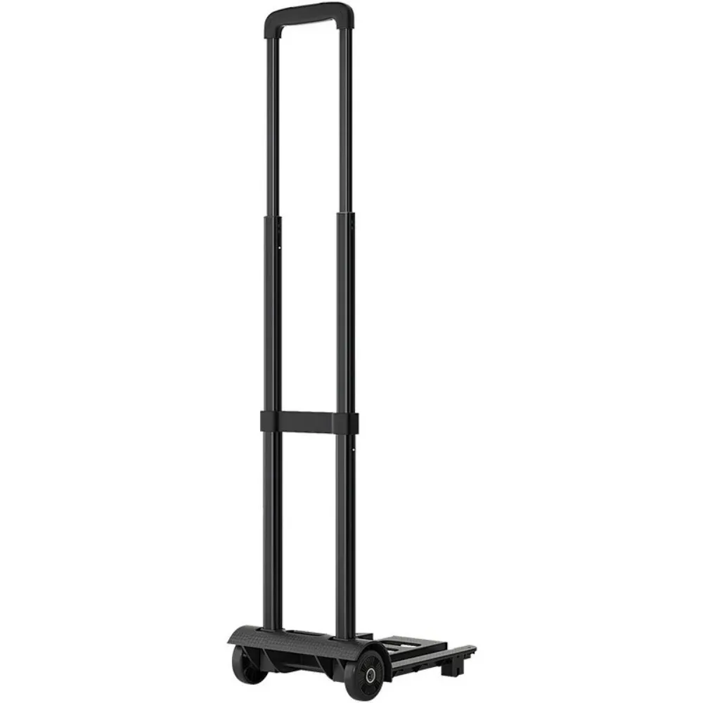 Luggage Cart Portable Shopping Cart Household Folding Handcart Express Delivery Shopping Grocery Small