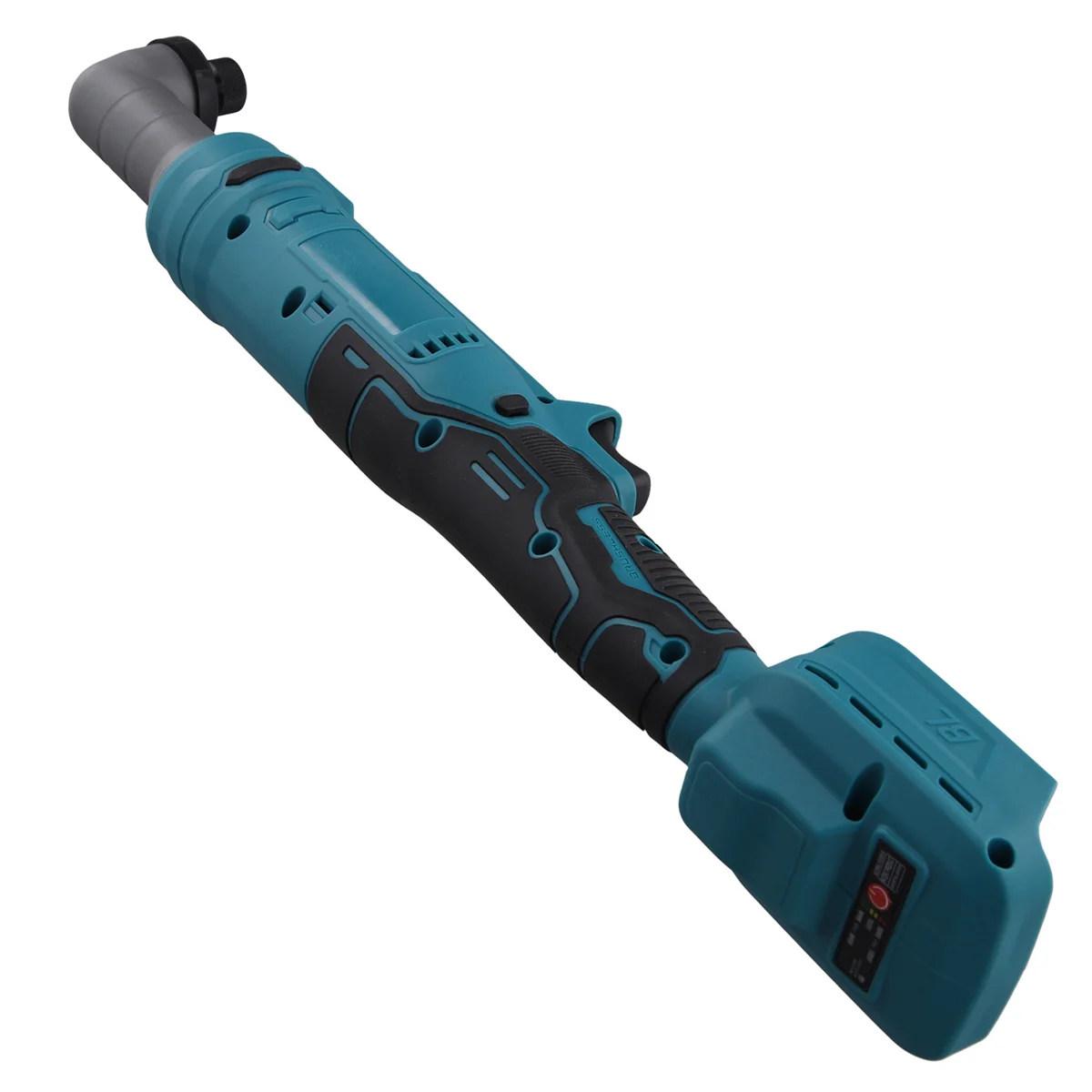 Cordless Impact Wrench Brushless 90 Degree Right Angle Small Electric Ratchet Wrench 1/4 Collet For Makita 18V Battery