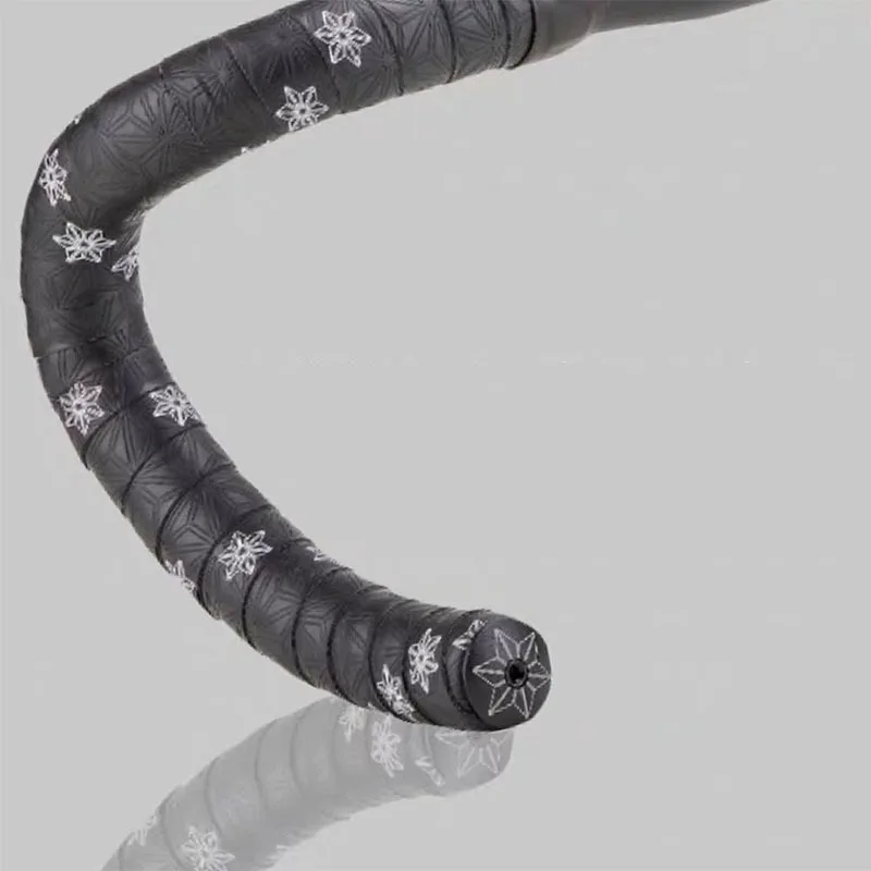 Handlebar Tape Anti-Slip Handlebar Tape PU Road Bike Shock Absorp Non-slip Silicone Shock-absorbing Sweat-absorbent