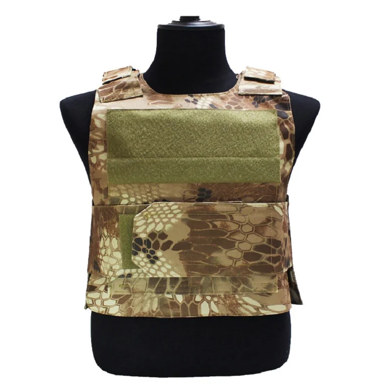 

High Quality Tactical Army Vest Down Body Armor Plate Tactical Airsoft Carrier Vest CP Camo Hunting Police Combat Cs Clothes