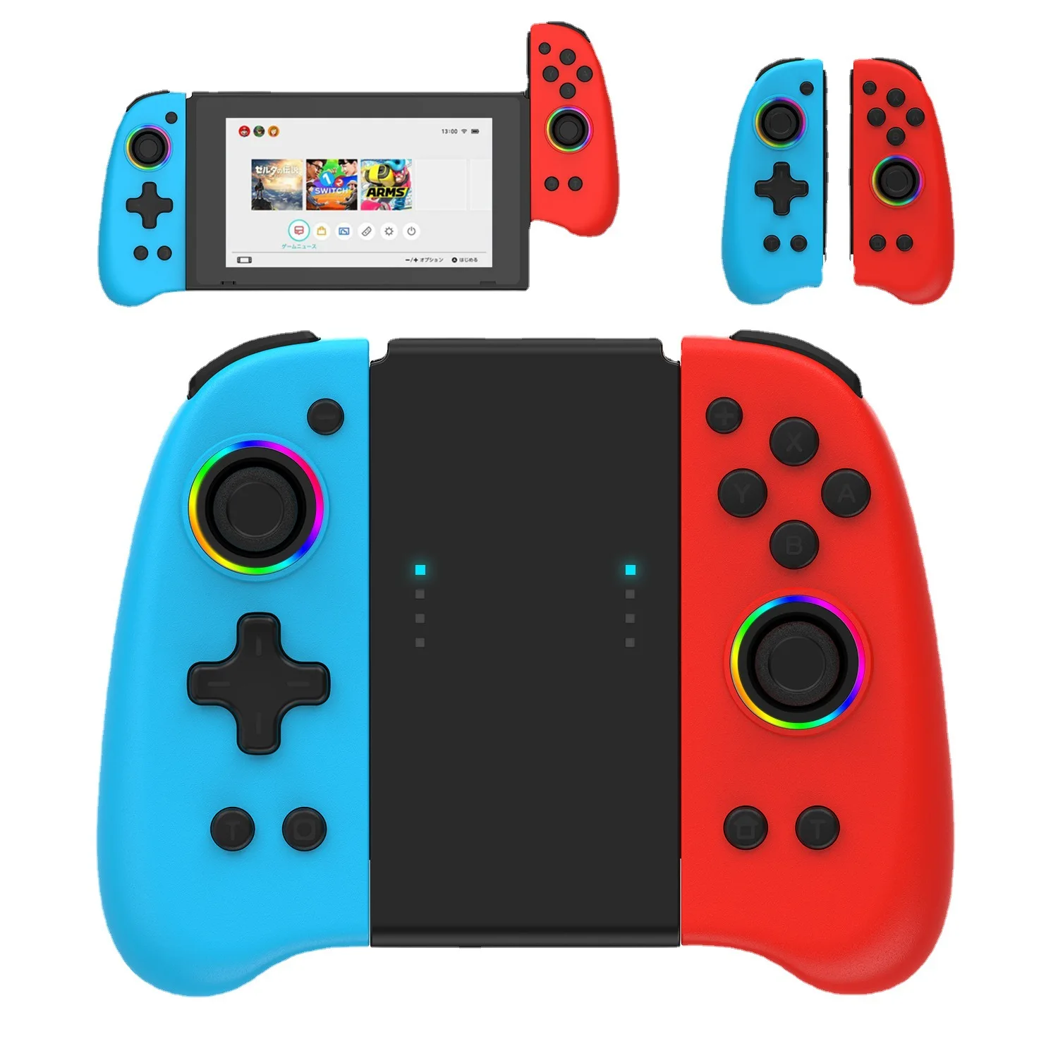 

NEW For Switch Controller NS Wireless Gamepad With Wake Up With Colorful Lights Game Handle For Nintendo Switch Accessories