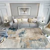 Light Luxury Splashing Ink Living Room Large Area Carpet Bedroom Decor Rugs Non-slip Floor Mat Lounge Rug Hotel Lobby Carpets 2