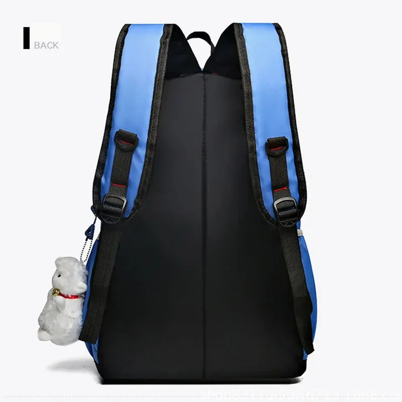 School Bags 2024 New High Capacity Girls' Schoolbag Middle School Students' Decompression Backpack Waterproof  High Capacity