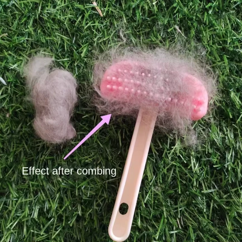 Rabbit Comb Silicone Small Pet Comb Cat Hair Comb Brush, Guinea Pig Hair Cleaning Beauty Care Tool Beauty Trimmer Pet Bath Comb 6