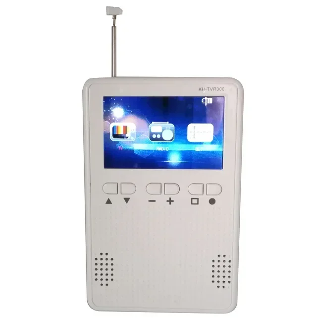 3 inch Portable isdb lcd TV with AM/FM Radio ,Portable digital tv, one single mini Pocket TV