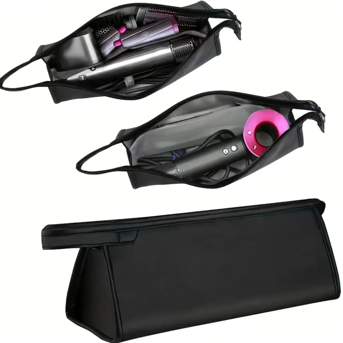 Waterproof Hair Dryer Storage Bag Dryer Accessory Storage For Dyson Curling Iron Protective Cover Portable Travel Case Storage 5