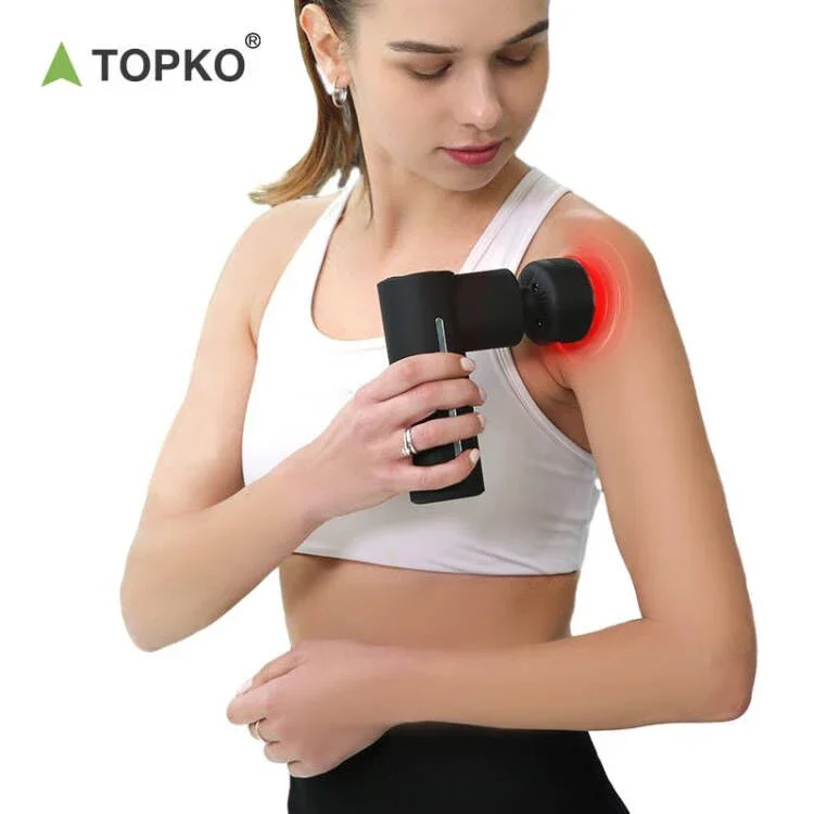 TOPKO heating muscle massage gun Deep muscle tissue massage and relaxation cold fascia gun