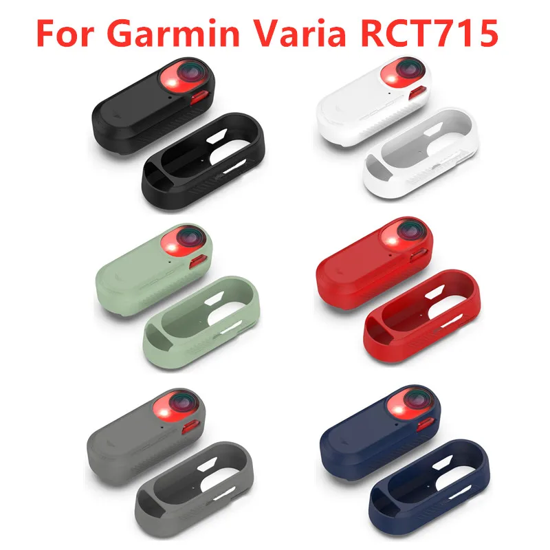 

Для Garmin Varia RCT715 задняя крышка фотоаппарата для защиты фотовспышки противоударный корпус с защитой от пыли моющийся силиконовый чехол