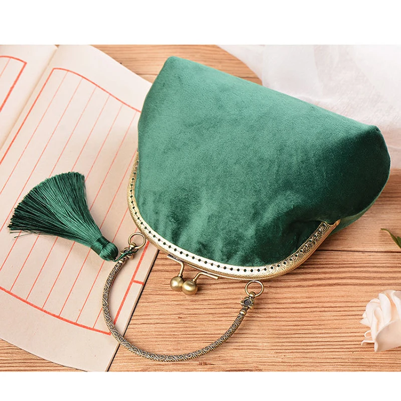 Vintage Mother Gift Bag Chic Lady Bags Women's Handbags Purses Fringe Tassel Women Bags 120CM Chain