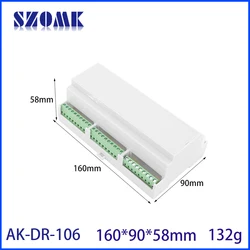 Din - Rail Box PC Enclosure with Electrical PCB Mount and Terminal Block (AK - DR - 106A)