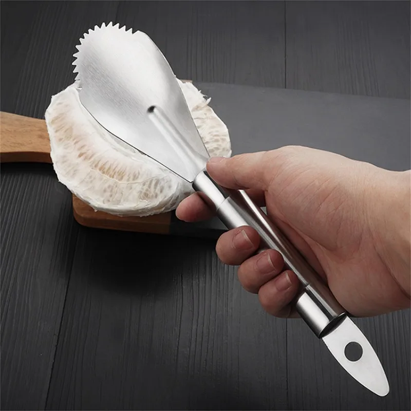 Creativity Orange Grapefruit Knife Pomelo Citrus Peelers Stainless Steel Fruit Cutter Peeling Tool Kitchen Gadget
