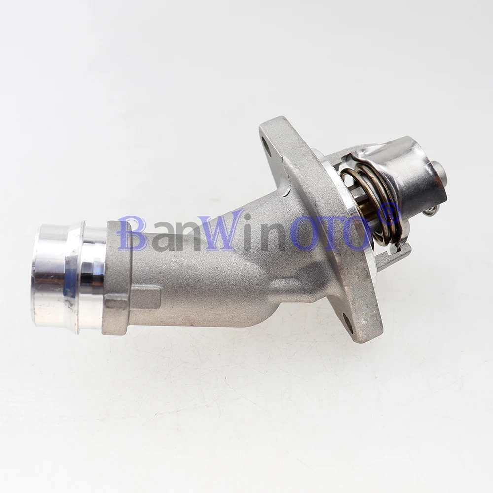 25500-2E085 Car Thermostat Housing Assembly Engine Coolant fit for Hyundai Elantra Kona Veloster 2.0L Kia Seltos Soul 255002E085
