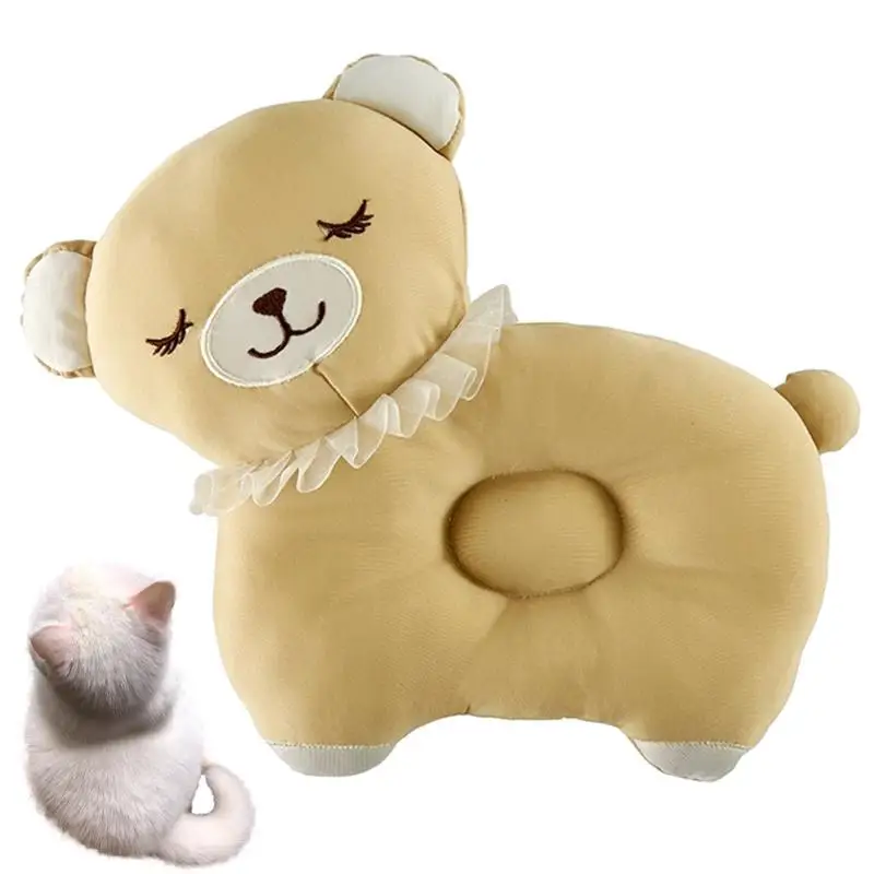 

Cat Calming Pillow Super Soft Cat Plush Pillow Dog Calming Pillow Skin-Friendly Fluffy Pet Calming Toy Multifunctional Pet Dog