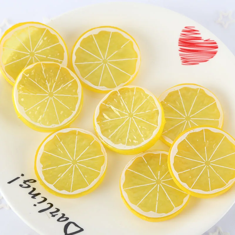Artificial Fruits and Vegetables 5PCS 5cm PVC for Christmas Kitchen Wedding