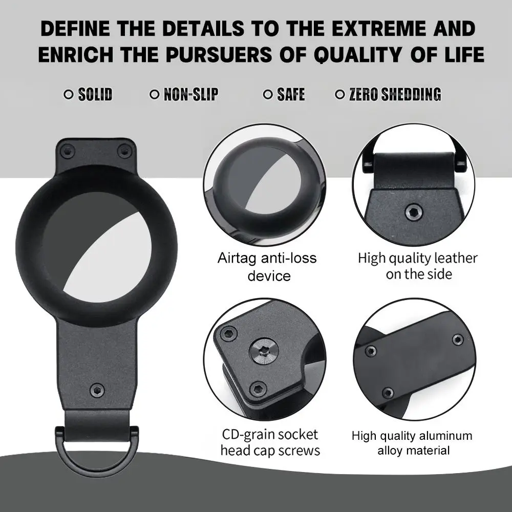 탄소 섬유 금속 키 주최자 혁신적인 2-6 키 금속 열쇠 고리 드라이버 자동차 키 홀더로 분실 방지