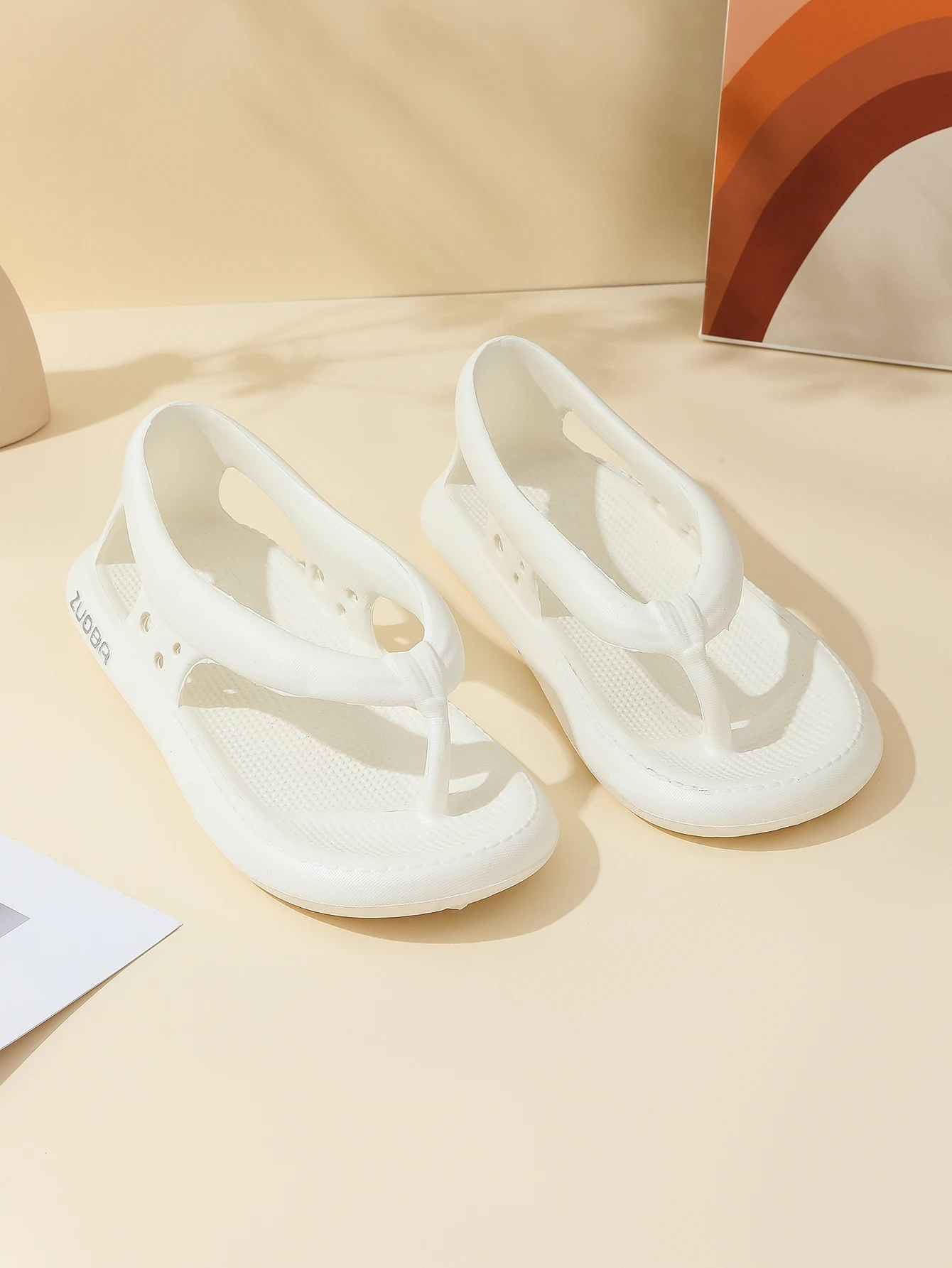 Flip-Flops mit Absatz für Männer und Frauen im Sommer, rutschfest, langlebig und verschleißfest, Flip-Flops mit Absatz, verdickte Hausschuhe – Detail 15