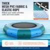 VEVOR 12 ft Inflatable Water Bouncer Portable Bounce Swim Platform Kids Adults Floating Rebounder for Pool Lake Water Sports 3