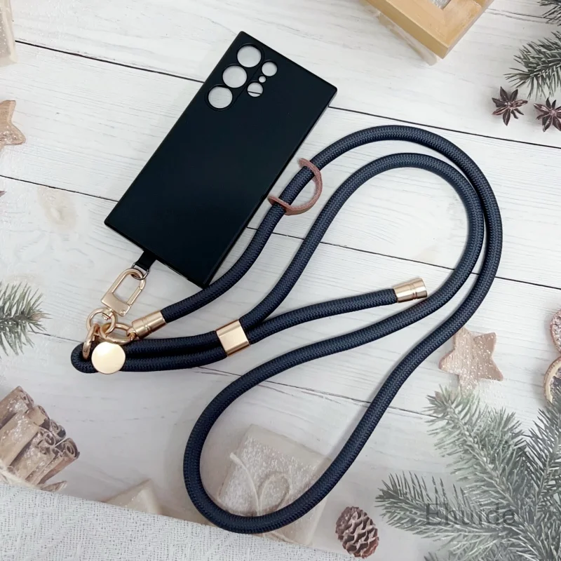 Adjustable Detachable Neck Cord Lanyard with Carabiner and Card Holder, 150cm Length