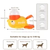 Dog Puzzle Feeder Interactive Pet Food Treat Dispenser Cartoon Duck Press Pet Snack Feeder Automatic Feeder Toy for Dog Training 6
