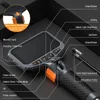 TESLONG TD450S 8.5MM Dual Lens Articulating Borescope 1080P 5 Inch IPS Two Way 360° Steering Endoscope Camera 1.55m Snake Tube 5