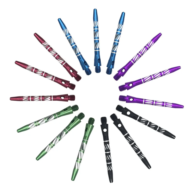 

3Pcs Chromatic Darts Shafts 45mm Aluminium Alloy Material Shaft Dart Accessories Throwing Toy Darts Shafts