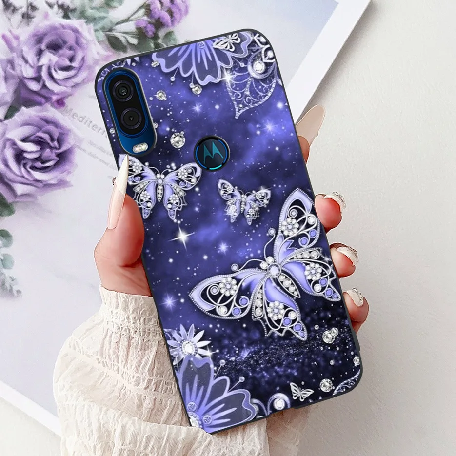 Luxury Butterfly Painted Soft TPU Phone Case Cover