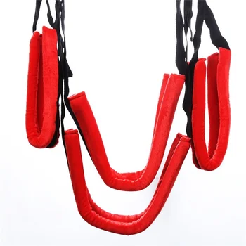 Sex Hanging Swing Belt Aids Position Enhancer Leg Spreader Triangle Frame BDSM Sex Love Aid Hanging Swing Chair for Couples 3