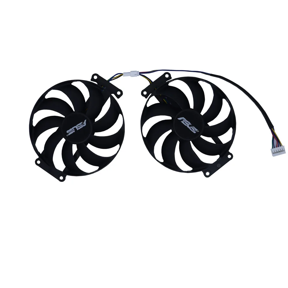 2 Pz/Set Gpu Cooler,Pld09210S12H,Ventilatore Per Schede Grafiche,Per Asus Dual Rtx2060-O6G Evo,Per Asus Gtx 1660 6Gb Dual Evo,Per Asus Rtx 2070 8Gb Du