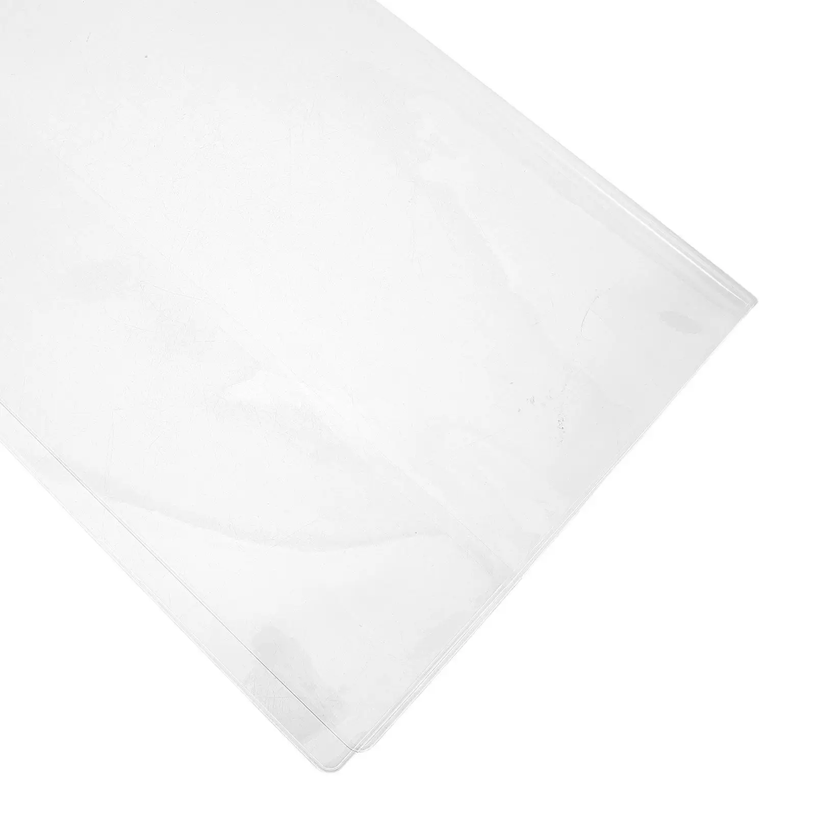 12Pcs 투명 노트북 커버 투명 방수 PVC 젤리 플래너 프로텍터 안티 슬립 플라스틱 보호 책 커버 A6 학생