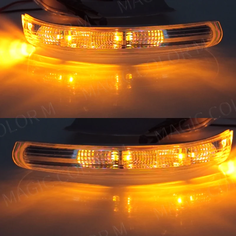 Фото Поворотник для бокового зеркала заднего вида, мерцание для Chevrolet Captiva 2007-2017 светодиодный ное мигающее ретрансляторное освещение для бокового зеркала заднего вида, левый/правый №2