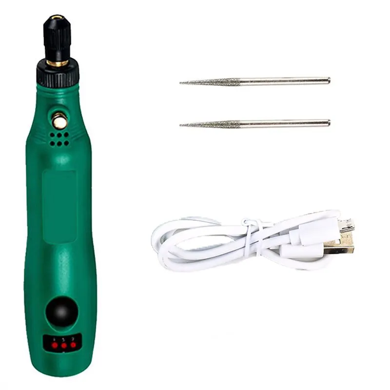 Micro Electric Grinder Charging Carving Peach Core Grinding Word Polishing Machine Cutting Electric Small Electric Drill