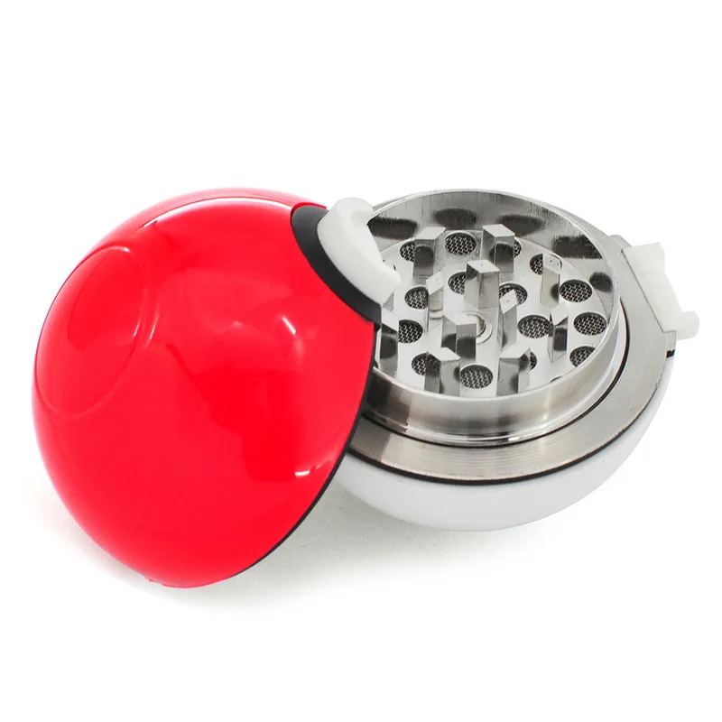 Brand New 3 Piece Death Star Grinders 55mm Herb Grinder Pokeball