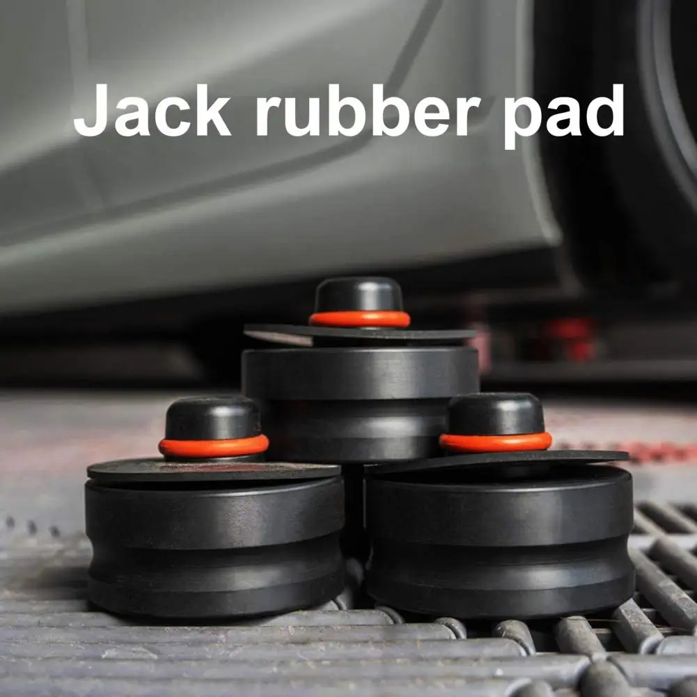Jack Pad Adapter Portable Round Perfect Fitment Rubber Lift Jack Block Pad Jacking Block For