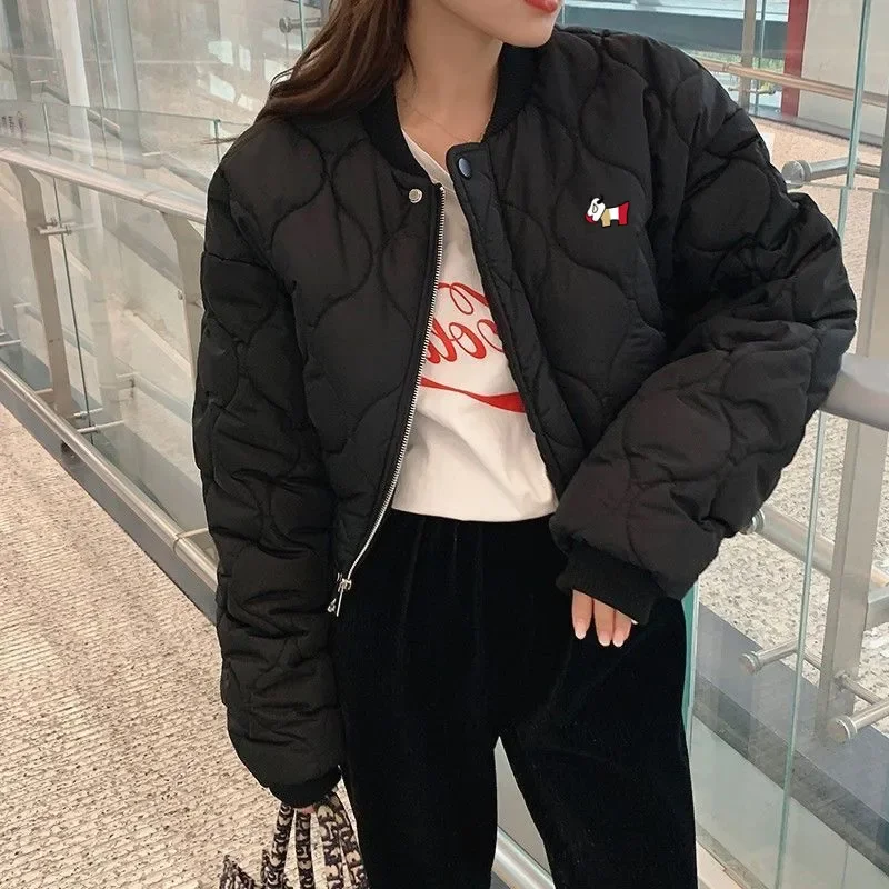 숏패딩 Autumn Winter Golf Wear Women High Quality Golf Jacket Fashion Windbreaker Casual Coat New Jacket Women's Clothing