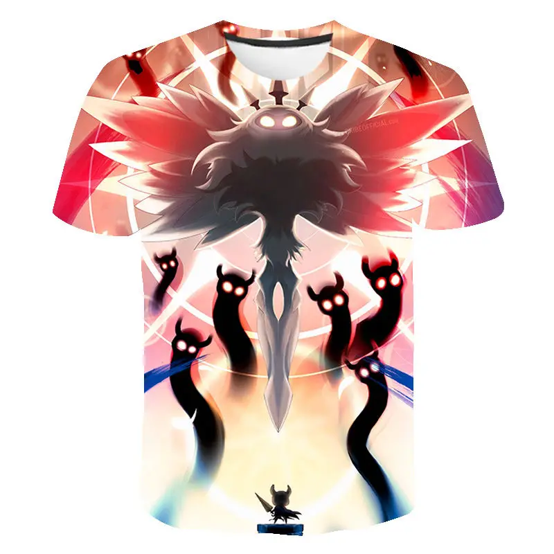 T-shirt Hollow Knight - Imprimé 3D Personnage - Unisex - Taille XS à 5XL - Matière Polyester Doux