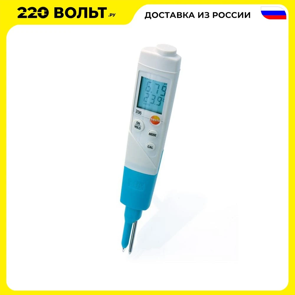 PH meter TESTO 206 pH2 Ph measuring instruments Measuring tool Meters