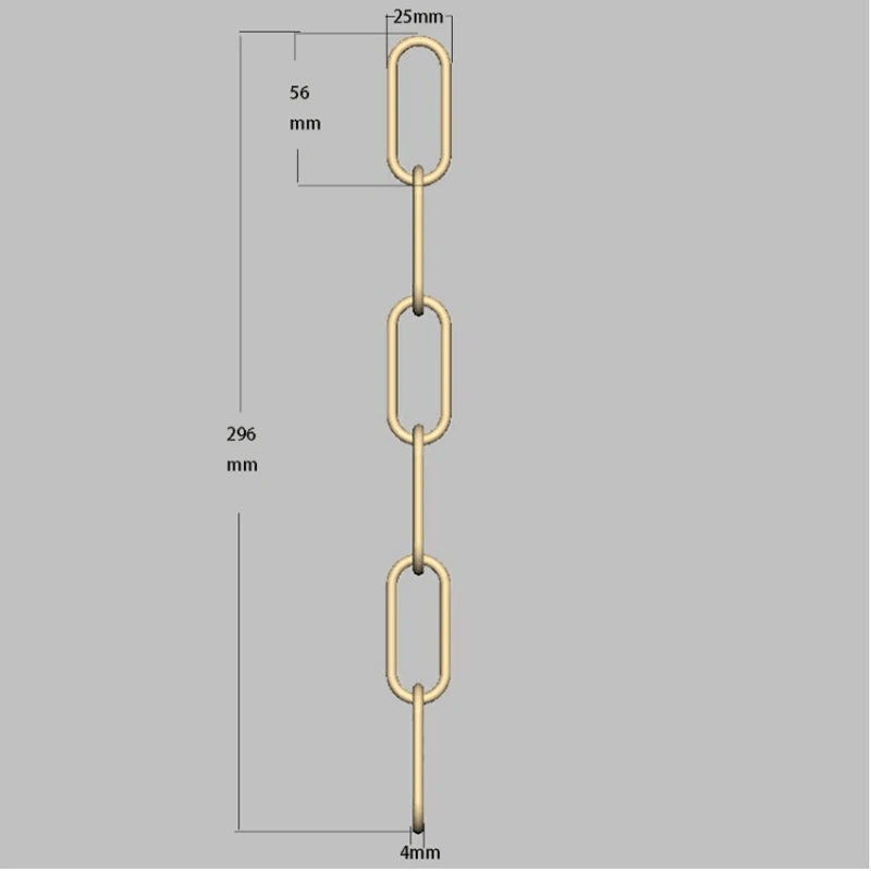 2.4m Copper Ring Rain Chain Copper Natural Color Black Color Available