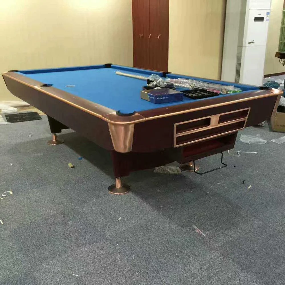 direct cheapest fancy pool table standard black eight billiard table 9ft/8ft